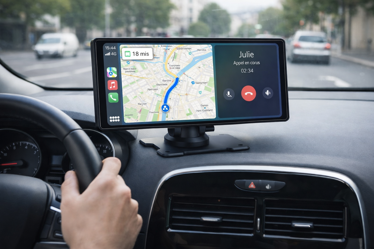 Axis View — Écran CarPlay & Android Auto 10,26″